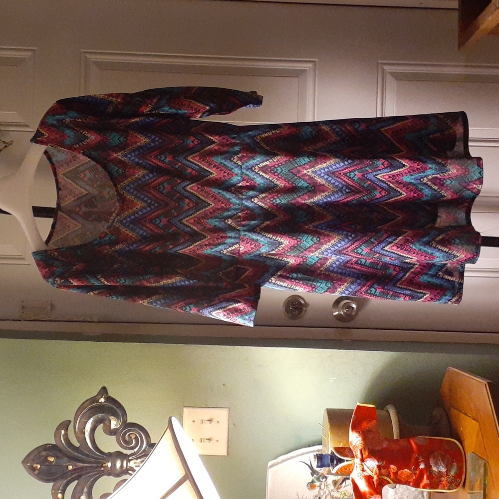 Pinch mid sleeves dress